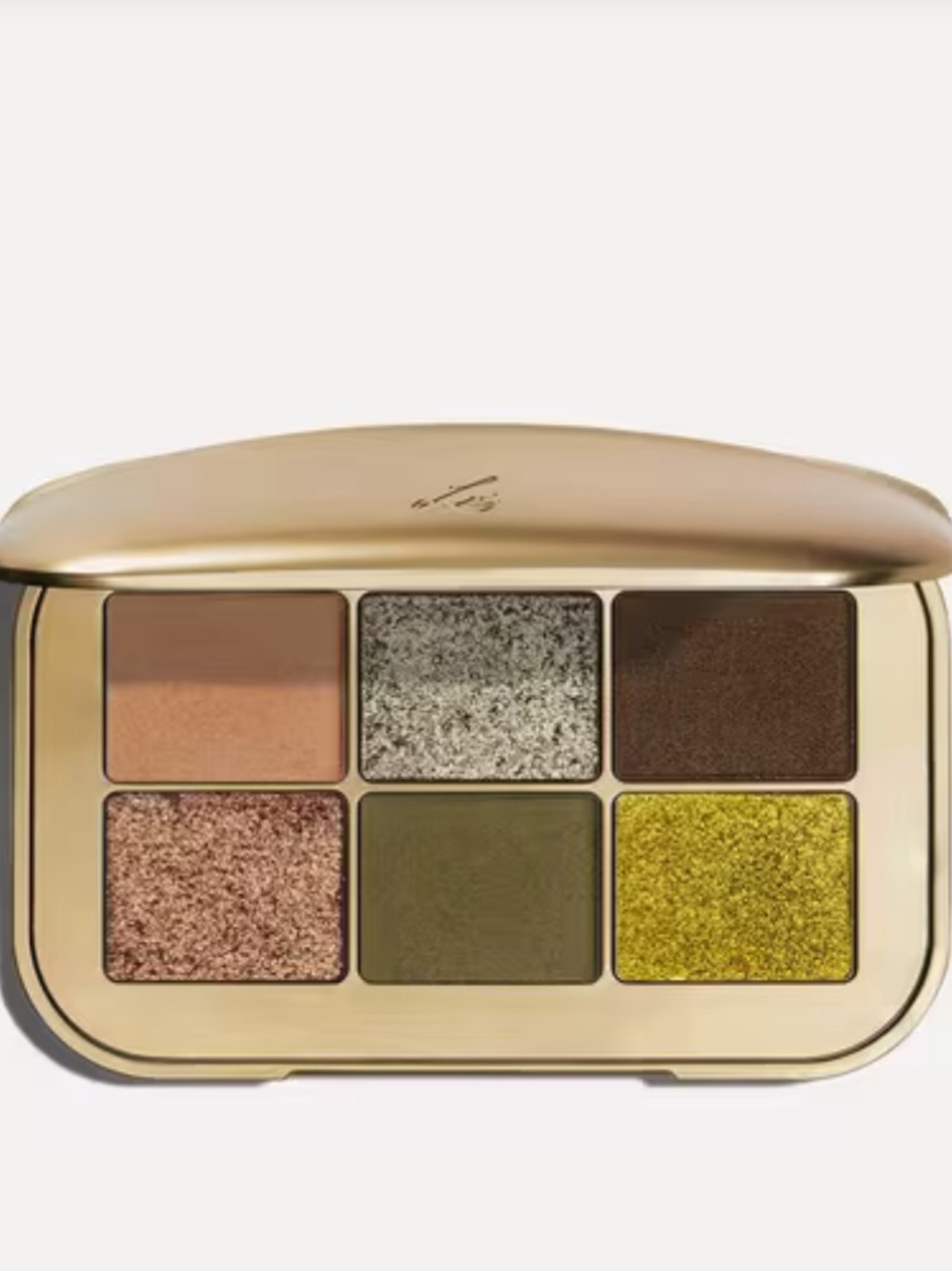 LISA ELDRIDGE Desert Gleam Olive, Gold & Bronze Six-Shade Eyeshadow Palette